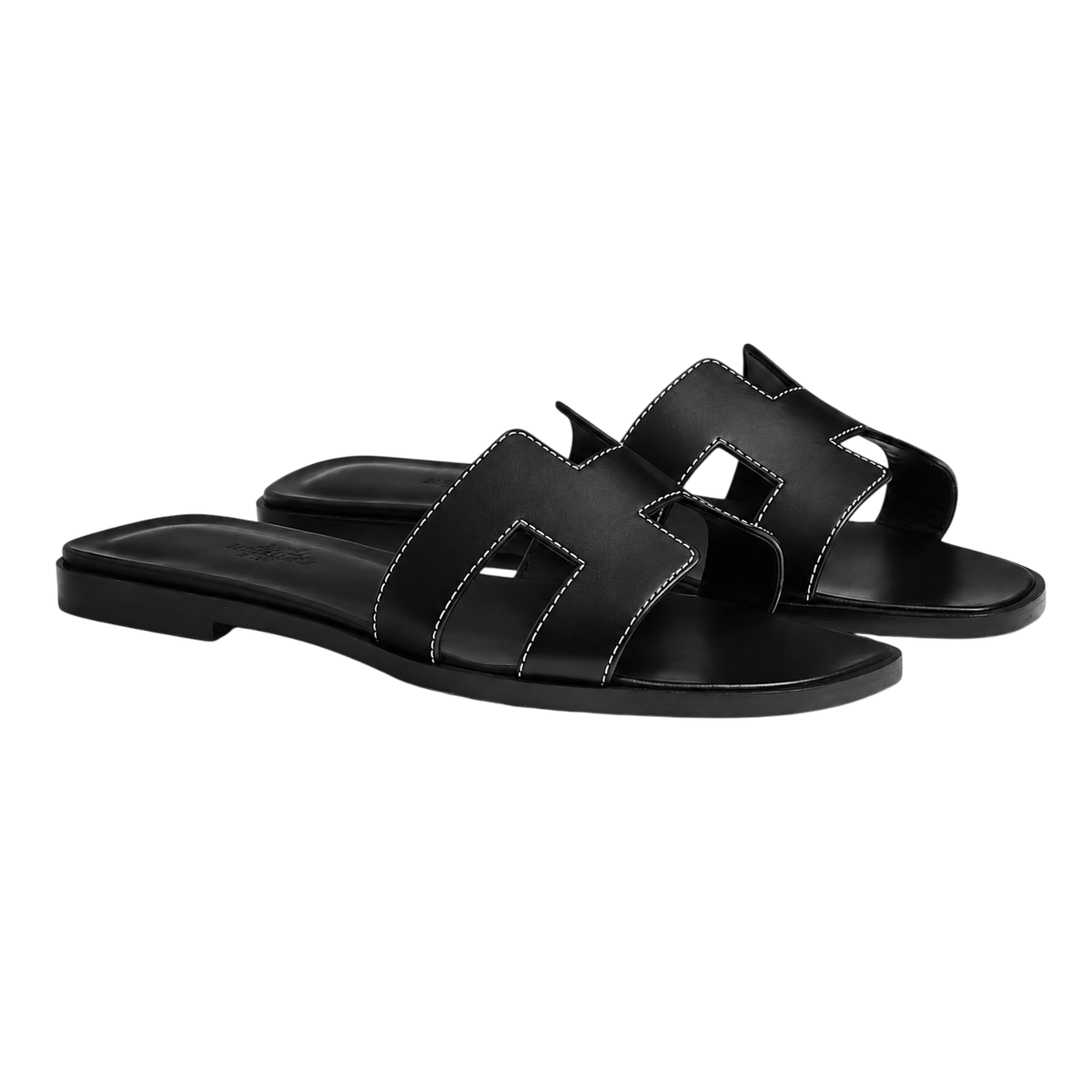 Hermès – Slipper Oran Black