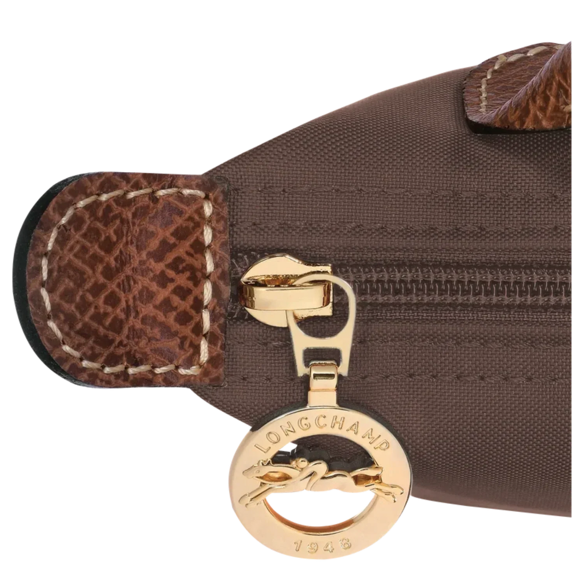 Longchamp – Le Pliage Original Pouch With Handle - Ebony