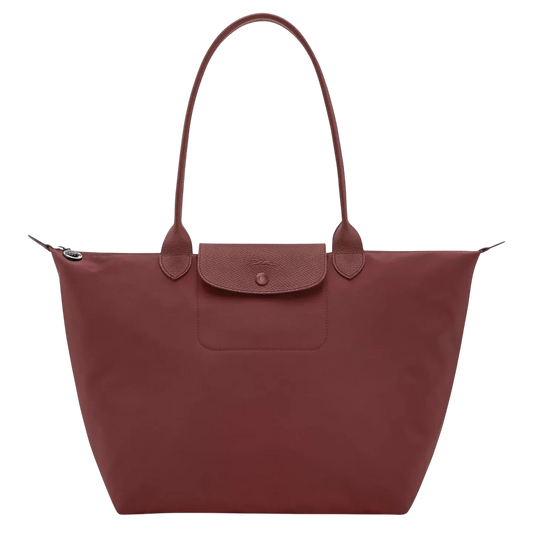 Longchamp – Le Pliage One L Tote - Burgundy