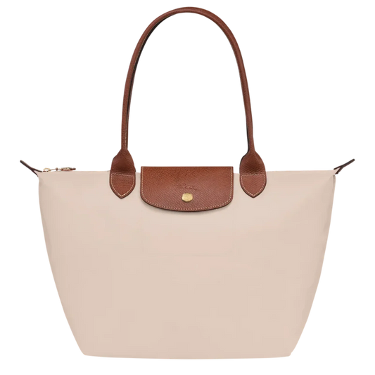 Longchamp – Le Pliage Original M Tote - Paper Cream