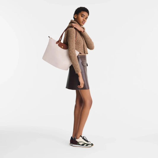 Longchamp – Le Pliage Original L Tote - Paper Cream