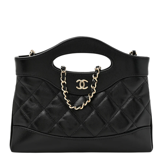 Chanel Quilted Nano 31 - Black