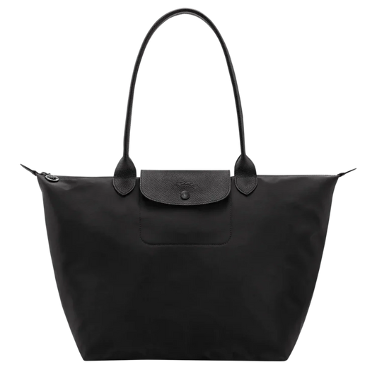 Longchamp – Le Pliage One L Tote - Black