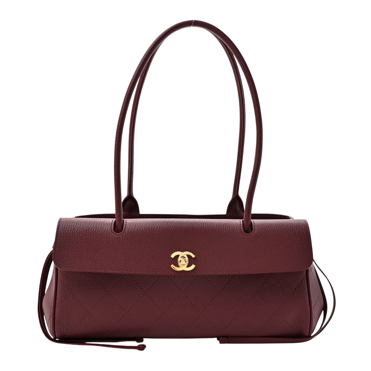Chanel Small Shopping Bag - Burgundy
