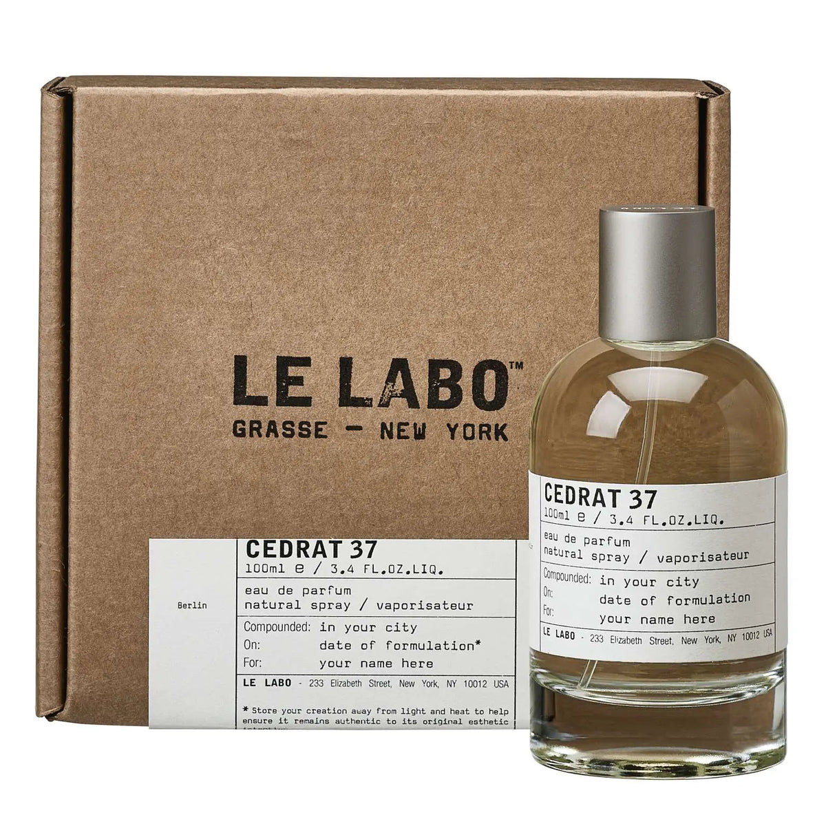 Le Labo – Cedrat 37 Berlin