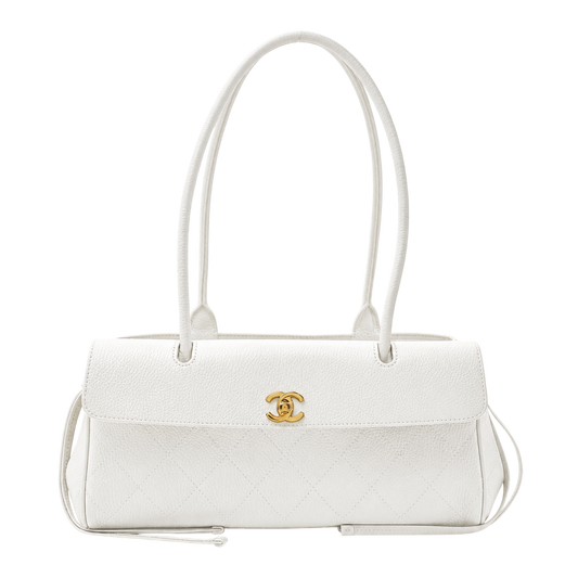 Chanel Small Shopping Bag - White