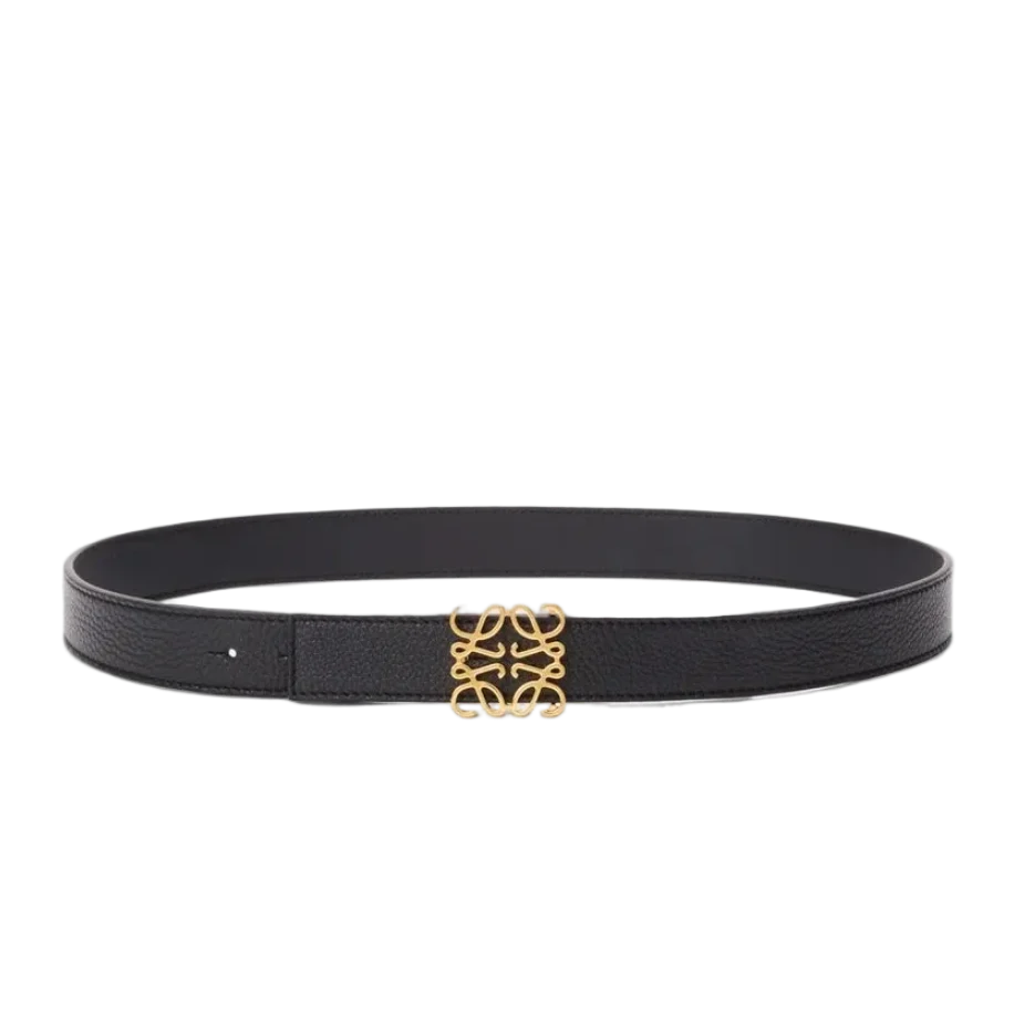 Loewe Reversible Anagram Belt - Black