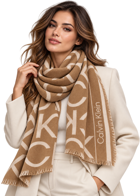 Calvin Klein Scarf - Taupe