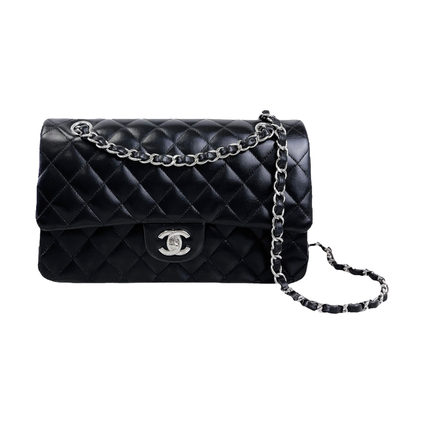 Chanel – Lambskin Quilted Medium Double Flap Bag