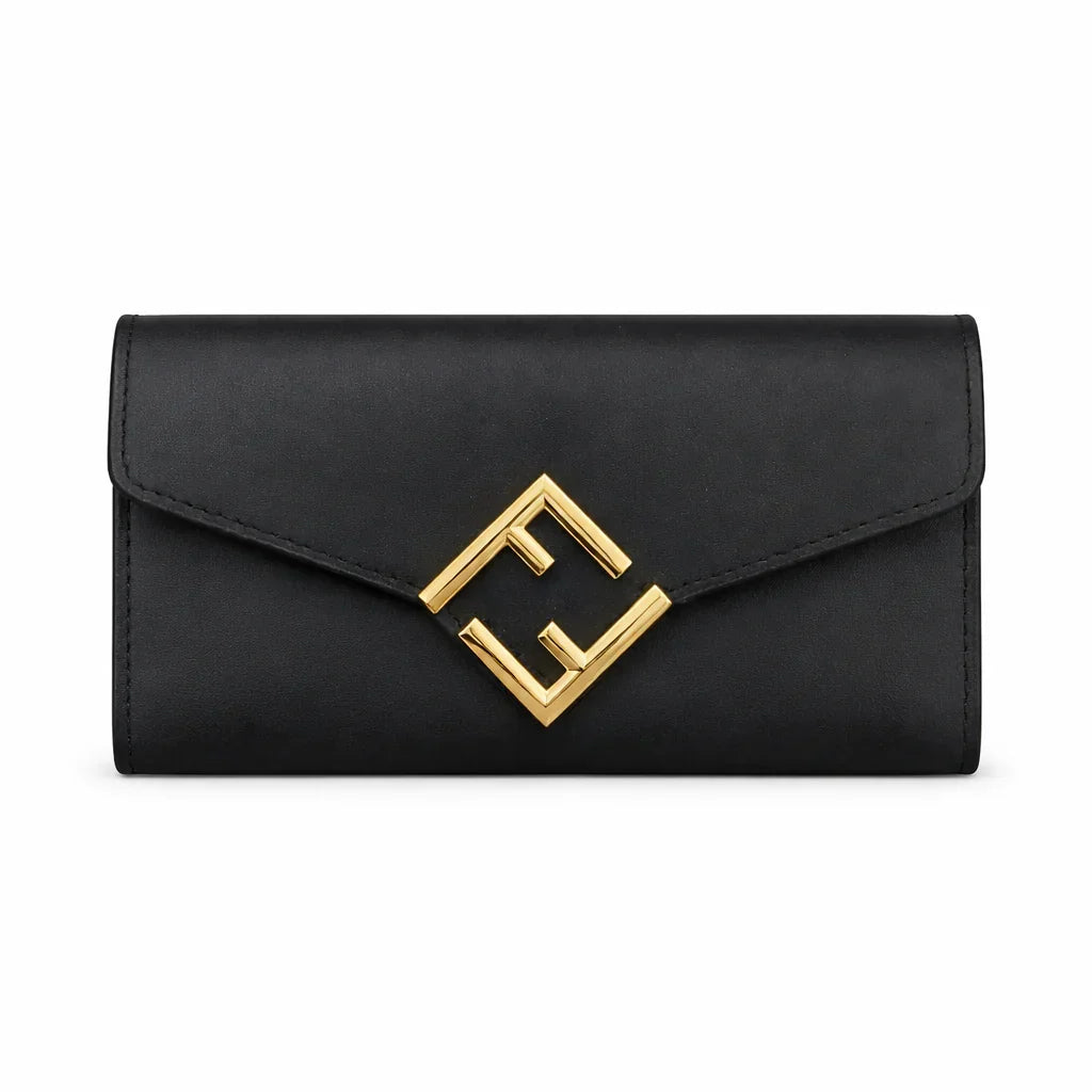 Fendi – FF Diamonds Wallet – Black