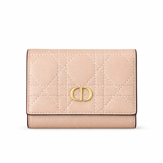 Dior – Caro Glycine Wallet – Rose