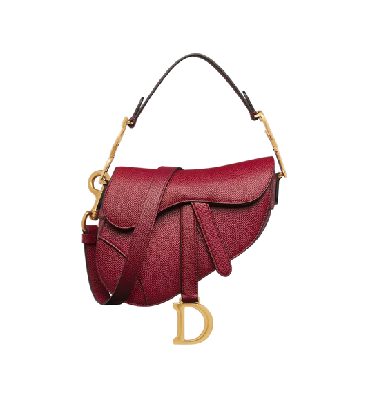 Christian Dior Saddle Bag - Red