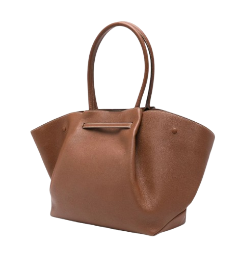 DeMellier Midi New York Tote Bag — Tan Leather