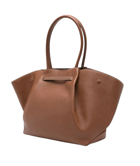 DeMellier Midi New York Tote Bag — Tan Leather