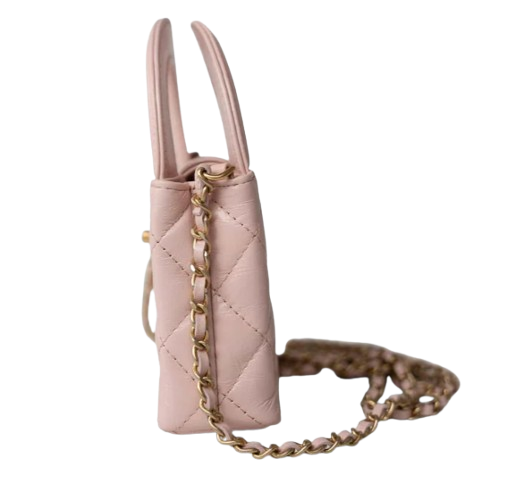 Chanel Nano Kelly Top Handle - Pink