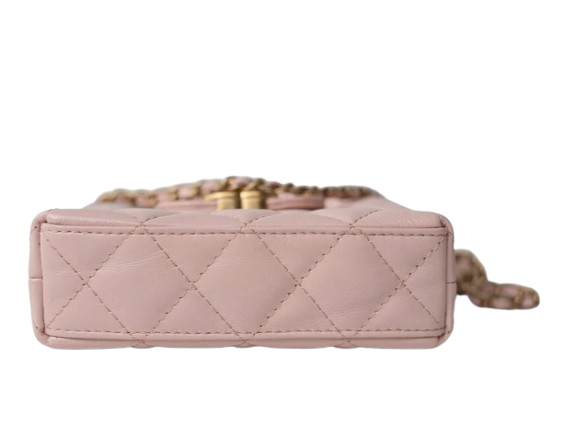 Chanel Nano Kelly Top Handle - Pink