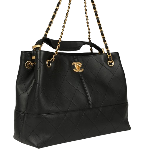 Chanel Coco Hobo Bag - Black