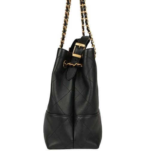 Chanel Coco Hobo Bag - Black