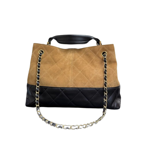 Chanel Coco Hobo Bag - Black/Beige