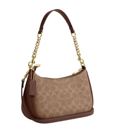 Coach Teri Shoulder Bag in Signature Canvas