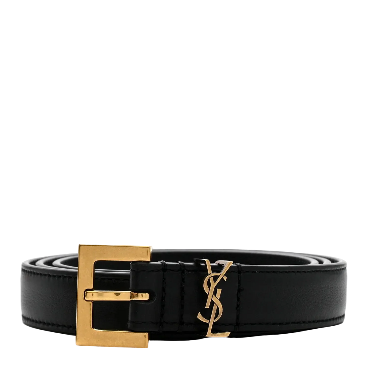 Saint Laurent Cassandre belt - Black
