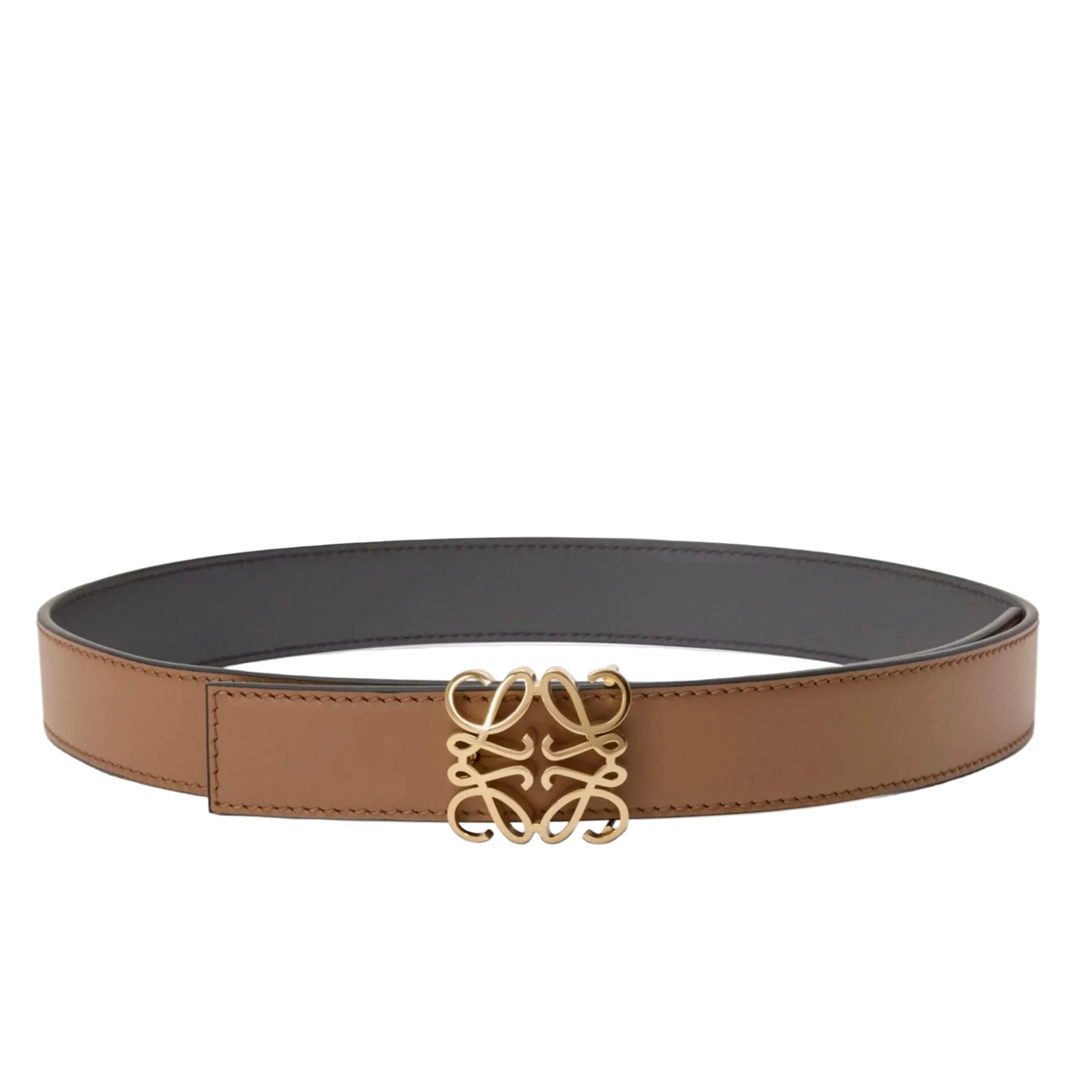 Loewe Reversible Anagram Belt - Taupe