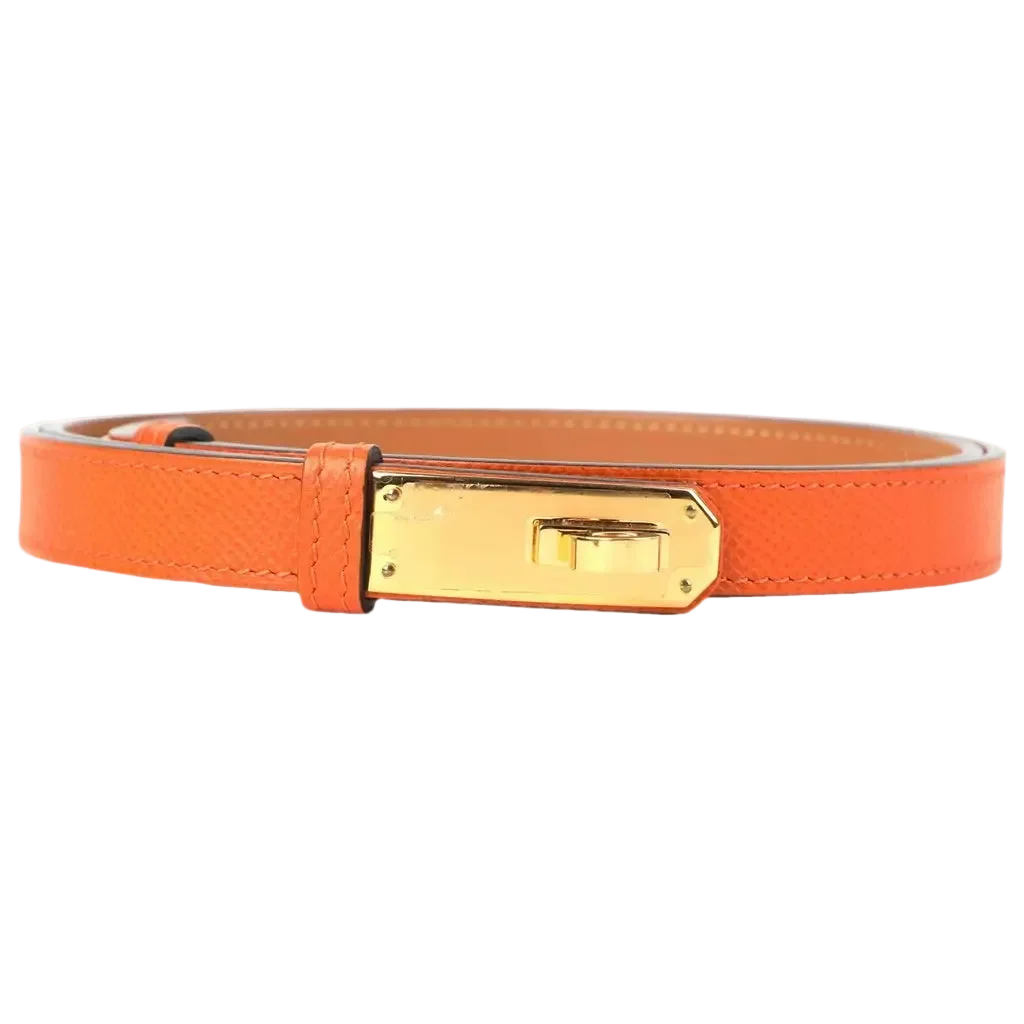Hermès Kelly Belt - Orange